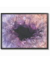 Stupell Amethyst Geode Cavern Photograph By Daphne Polselli Framed Art