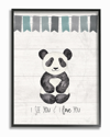 Stupell I See You Panda By Jo Moulton Framed Art