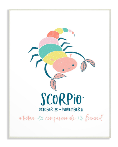 Stupell The Kids Room By  Fun Modern Zodiac Scorpio