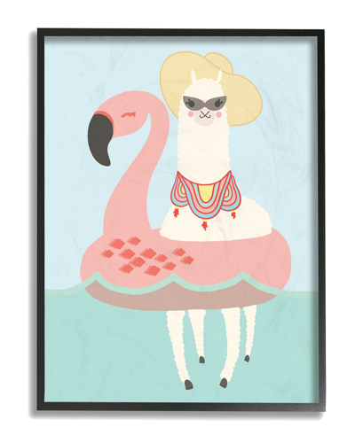 Stupell Cartoon Glam Llama