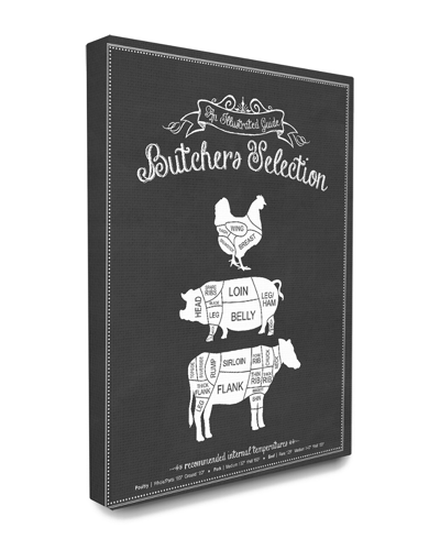 Stupell Industries Butcher's Selection Poultry Pork Beef