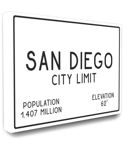 Stupell Industries San Diego City Limit