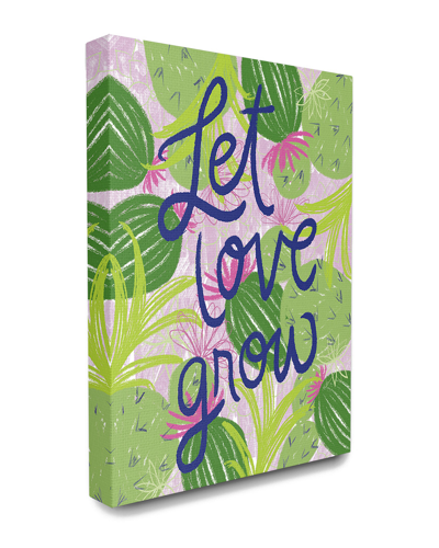 Stupell Let Love Grow Cacti Inspirational