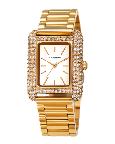 Akribos Xxiv Dnu 0 Units Sold  Women's Stainless Steel Watch