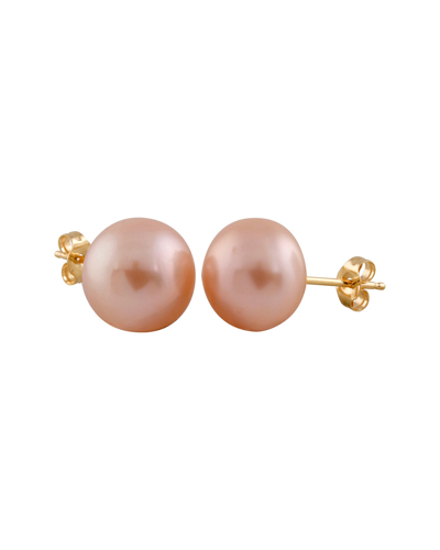 Splendid Pearls 14k 8-8.5mm Freshwater Pearl Earrings