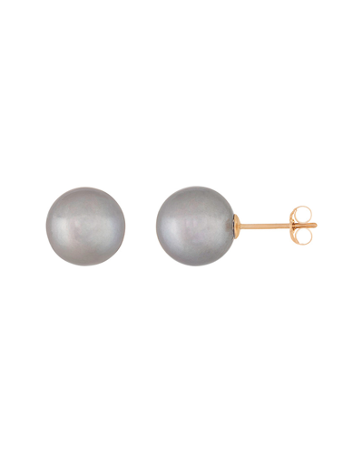 Splendid Pearls 14k 9-9.5mm Freshwater Pearl Studs