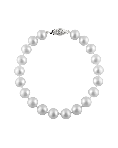 Splendid Pearls Plated 10-10.5mm Pearl Bracelet