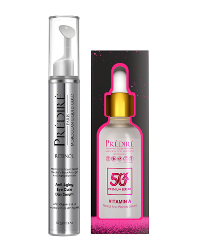Predire Paris 50x Vitamin A Retinol Anti-wrinkle & Intensive Rapid Renewal Eye  Serum Set