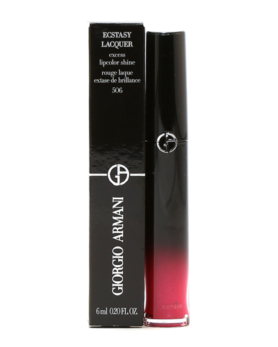 Giorgio Armani Ecstacy Lacquer Lip Gloss #506 Maharajah In Pink