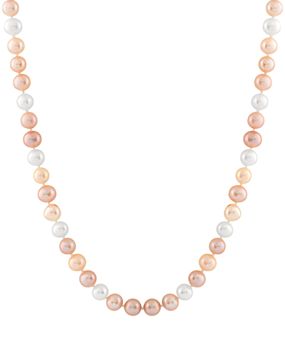 Splendid Pearls 14k 9-9.5mm Pearl Necklace