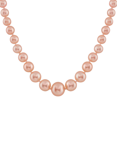 Splendid Pearls 14k 4-9mm Pearl Strand Necklace