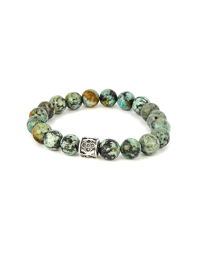 Jean Claude Dell Arte Silver Turquoise Bracelet