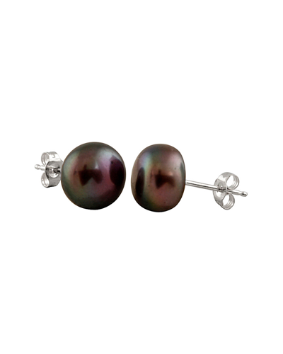 Splendid Pearls 14k 8-9mm Pearl Earrings