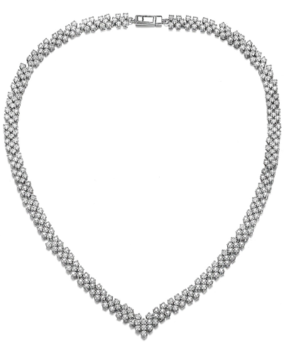 Genevive Silver Necklace