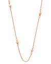 STERLING FOREVER STERLING FOREVER 14K ROSE GOLD VERMEIL PENDANT NECKLACE