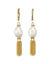 RACHEL REINHARDT RACHEL REINHARDT 14K PLATED 10-13MM PEARL EARRINGS