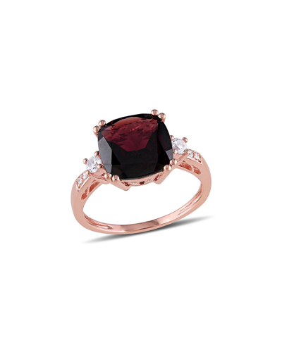 Rina Limor 10k Rose Gold 4.20 Ct. Tw. Diamond & Gemstone Ring