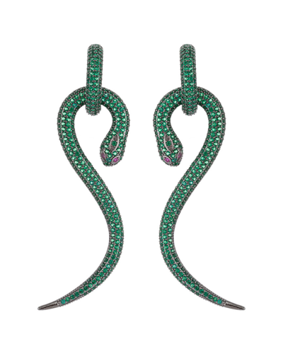 Eye Candy La Luxe Collection Cz Drop Earrings