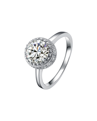 Genevive Silver Cz Ring