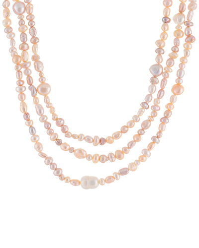 Splendid Pearls 4-9mm Pearl 72in Necklace
