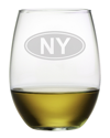 Susquehanna Glass State Set Of 4 Stemless Glasses