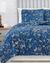 SOUTH SHORE LINENS SOUTH SHORE LINENS BLOOMING BLOSSOMS QUILT SET