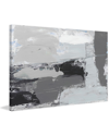 Marmont Hill Grey Horizon Painting Print On Wrapped Canvas