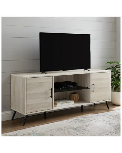 Hewson 60in Mid Century Modern Tv Stand