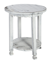 Alaterre Country Cottage Round End Table