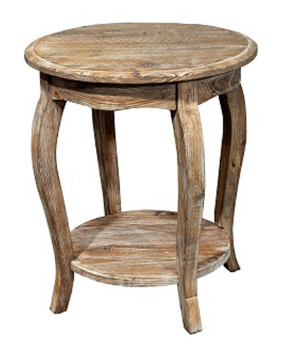 Alaterre Rustic - Reclaimed Round End Table