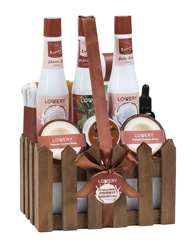 Lovery Organic Heavenly Coconut Spa Gift Basket