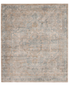 Ecarpet Bahama Heriz Vintage Distressed Rug In Beige