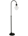 ABRAHAM + IVY ABRAHAM + IVY SARA FLOOR LAMP WITH SEEDED GLASS SHADE