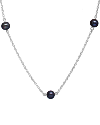 Splendid Pearls 14k 6-6.5mm Pearl Necklace