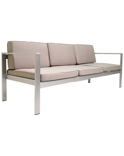 Pangea Home Karen 3 Seater Sofa In Neutral