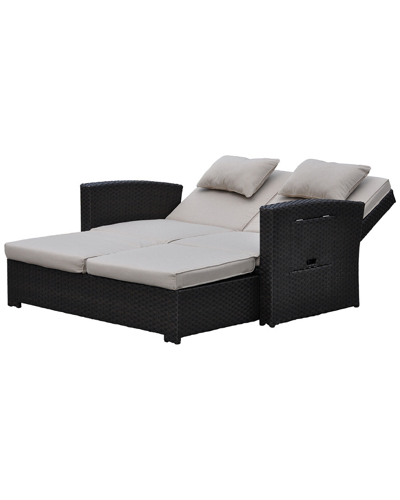 16 Elliot Way Miranda Outdoor Loveseat To Daybed Combo