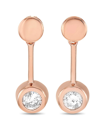 Diamond Select Cuts 14k Rose Gold 0.58 Ct. Tw. Diamond Earring