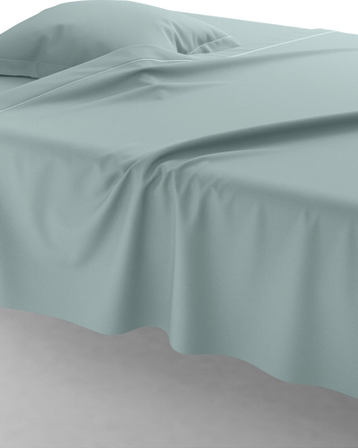 Anne De Solene Vexin Flat Sheet In Seafoam