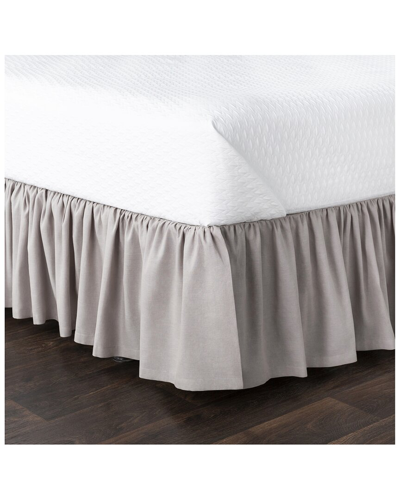 Surya Peyton Ruffle Ivory Bedskirt