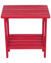 SHINE CO. SHINE CO. INDOOR/OUTDOOR SIDE TABLE WITH HYDRO-TEX FINISH