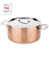 MEPRA MEPRA TOSCANA CASSEROLE WITH LID WITH $54 CREDIT