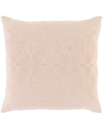Surya Accra Polyester Pillow In Peach