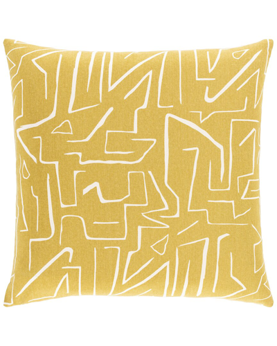 Surya Bogolani Down Pillow In Yellow