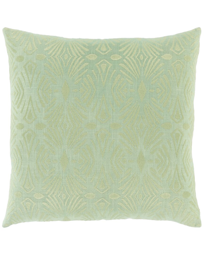 Surya Accra Down Pillow Kit In Mint