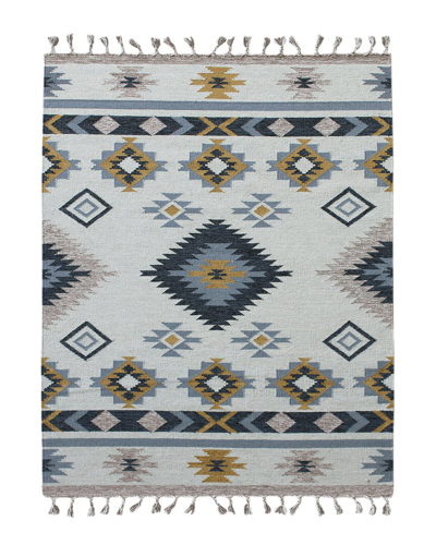 Ar Rugs Arielle Flatweave Wool Rug In Yellow