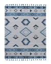 Ar Rugs Arielle Flatweave Wool Rug In Blue