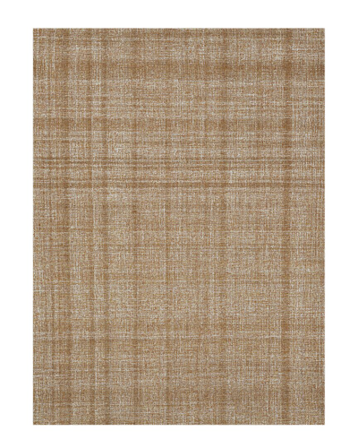 Ar Rugs Layla Hand-tufted Wool Rug In Rust