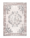 Nuloom Layna Distressed Washable Rug In Grey