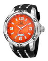 JOSHUA AND SONS JOSHUA & SONS MEN'S SILICONE WATCH