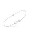 Diamond Select Cuts 14k 0.30 Ct. Tw. Diamond Love Bracelet